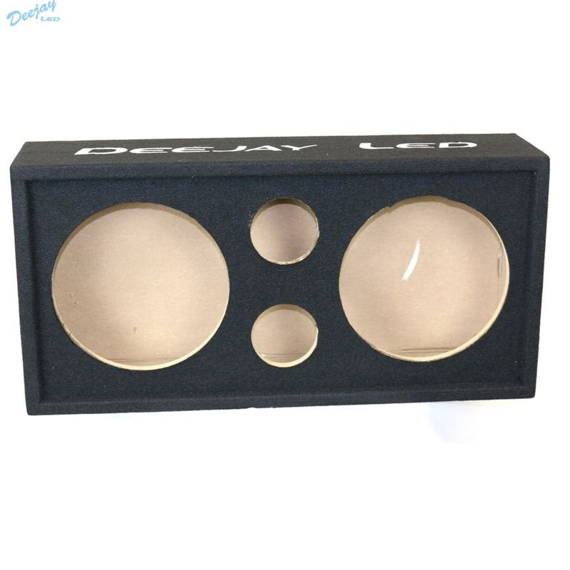 DEEJAY LED DUAL 10" DUAL TWEETER MIDRANGE BOX