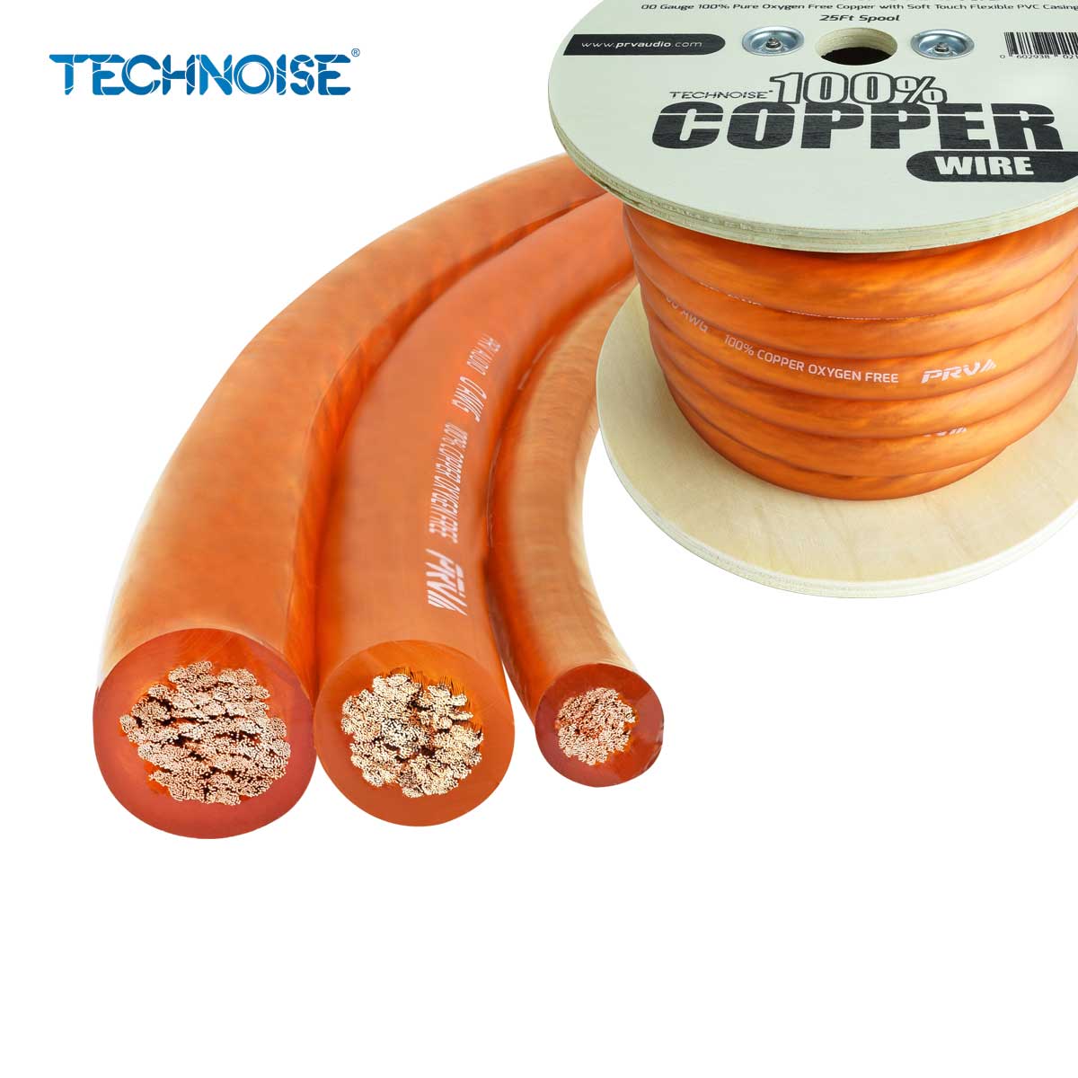 PRV AUDIO WIRE 50FT ROLL ORANGE