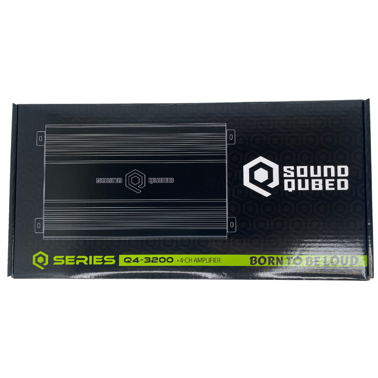 SOUNDQUBED Q4-3200 Q Series 3200 Watts 4 Channel Amplifier