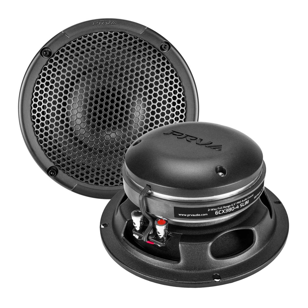 PRV 2-WAY COAXIAL 6CX380-4 SLIM 4 OHM