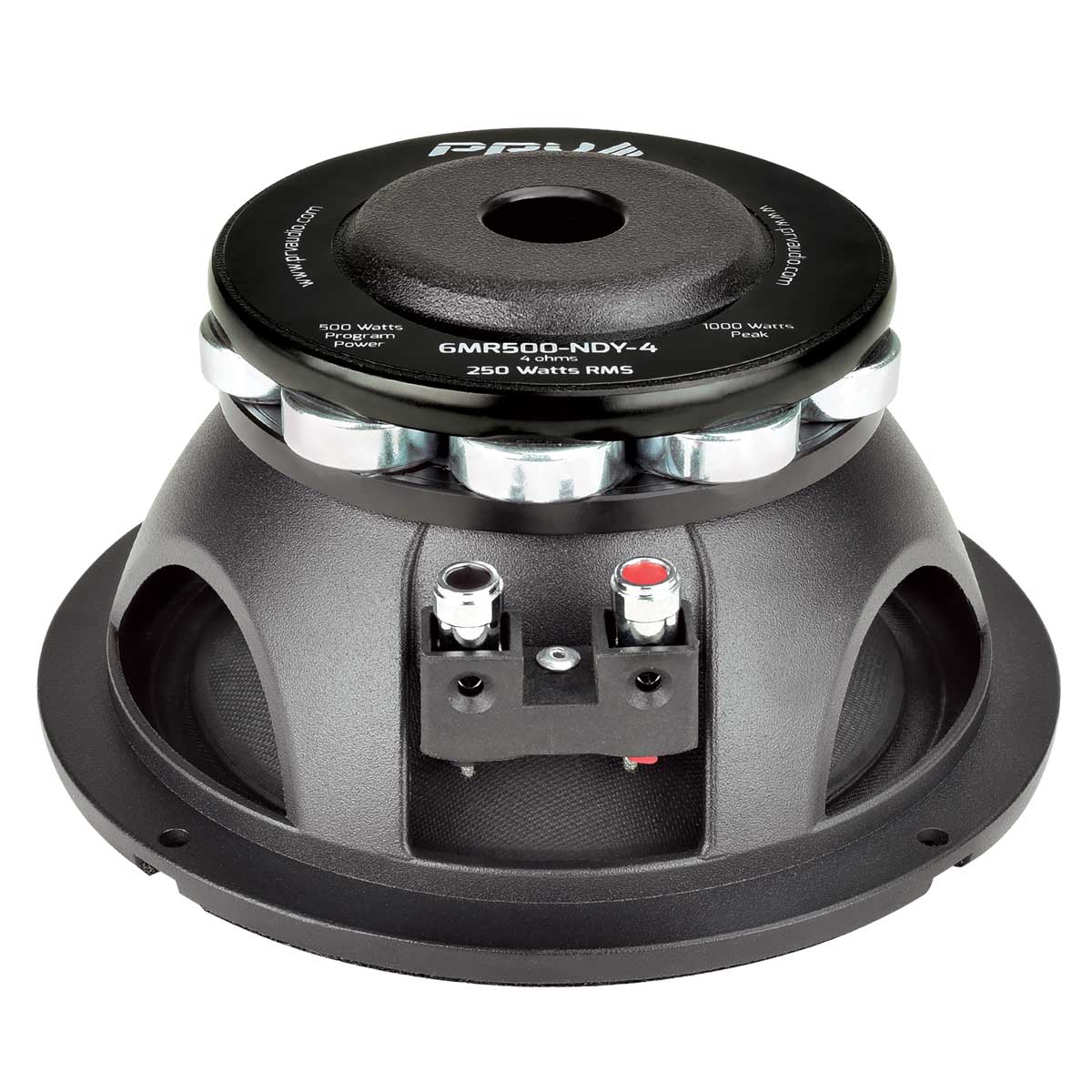 PRV 6MR500-NDY-4 - 6.5" NEODYMIUM MIDRANGE LOUDSPEAKER