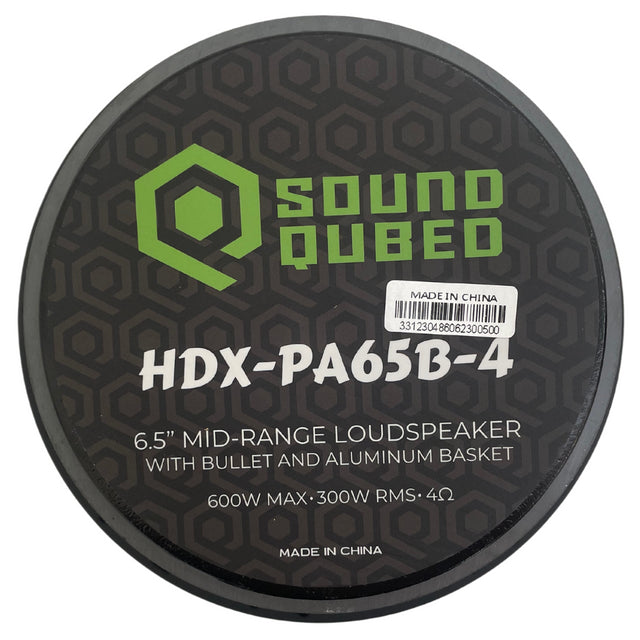 SOUNDQUBED HDX Series Pro Audio Bullet 6.5" Speaker (single)