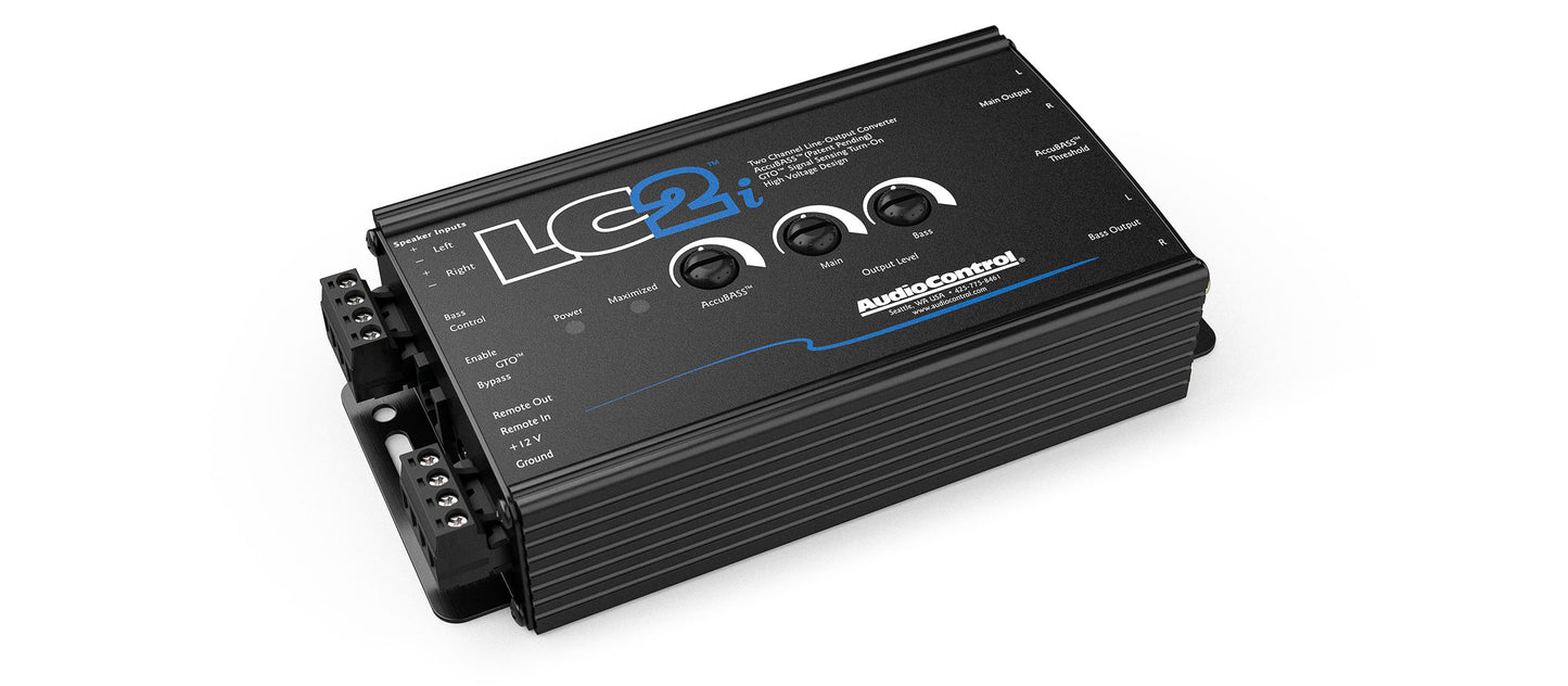 AudioControl LC2i Active 2 Channel Converter with AccuBASS