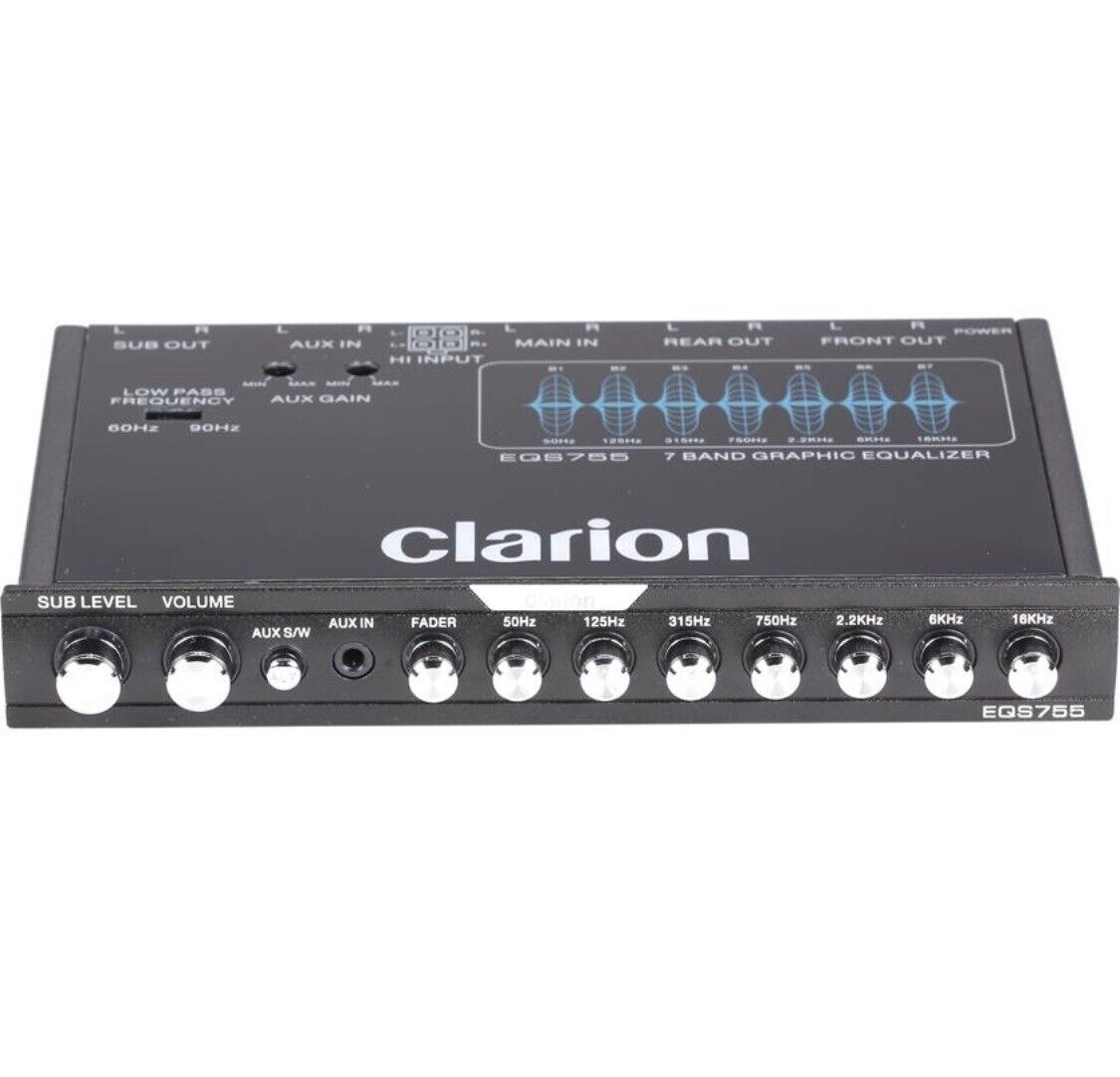 CLARION EQS755 EQUALIZER