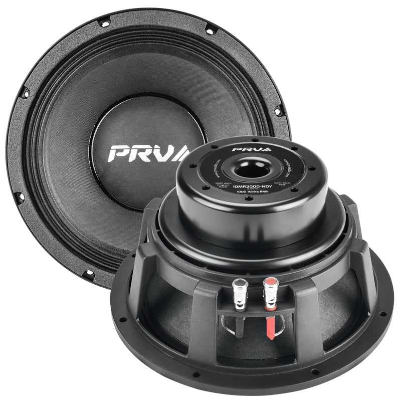 PRV Audio 10MR2000-NDY 10" Mid Range Loudspeaker - 8 Ohms