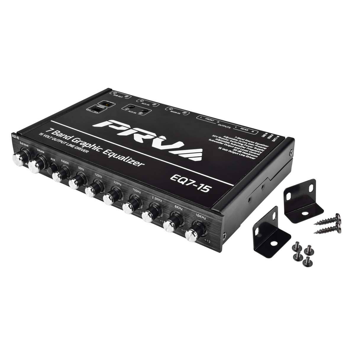 PRV EQ7-15 7 BAND GRAPHIC EQUALIZER