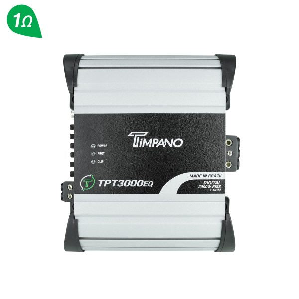 TIMPANO - TPT-3000EQ 1 OHM - 3000 WATTS RMS AMPLIFIER