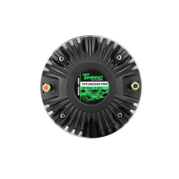 Timpano TPT-DH2000 PRO 2" Exit Aluminum Horn + Ferrite Driver Car Audio | Pro Audio