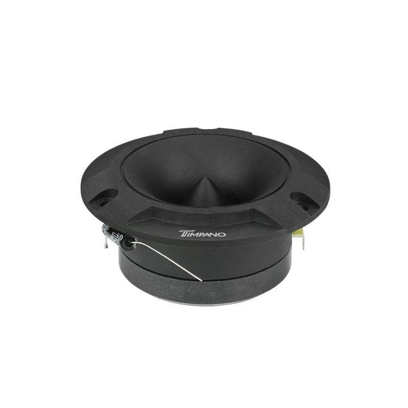TIMPANO TPT-ST2 BLACK Slim 3.75″ Bullet Tweeter Car Audio – 1″ Voice Coil – 250 Watts ( PAIR )