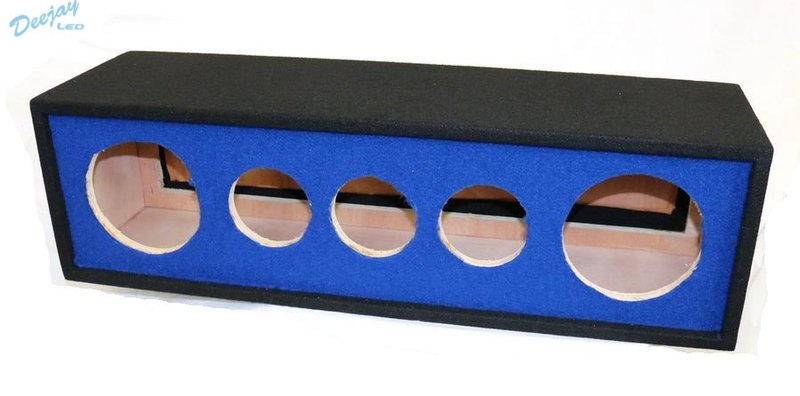 DEEJAY LED DUAL HORN TRIPLE TWEETER BOX