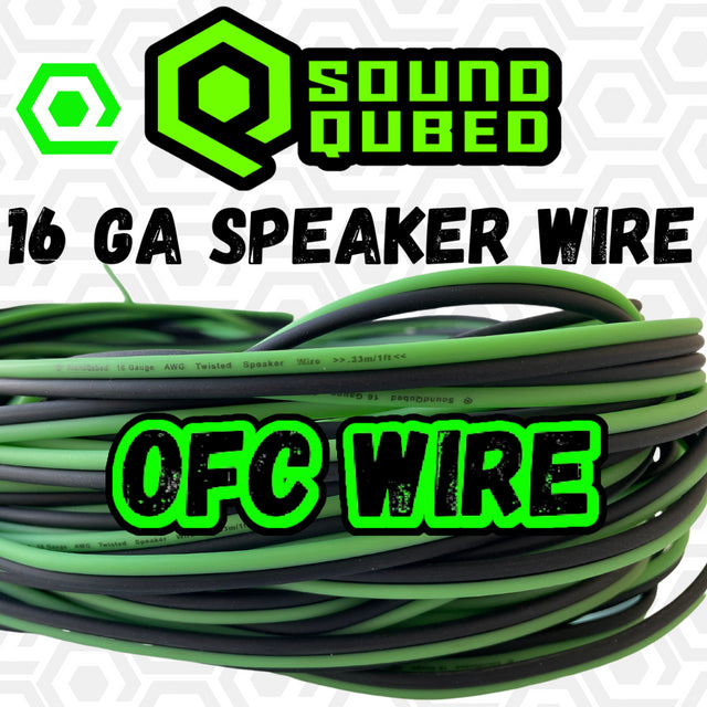 SOUNDQUBED OFC Speaker Wire (12,14 & 16 GAUGE)