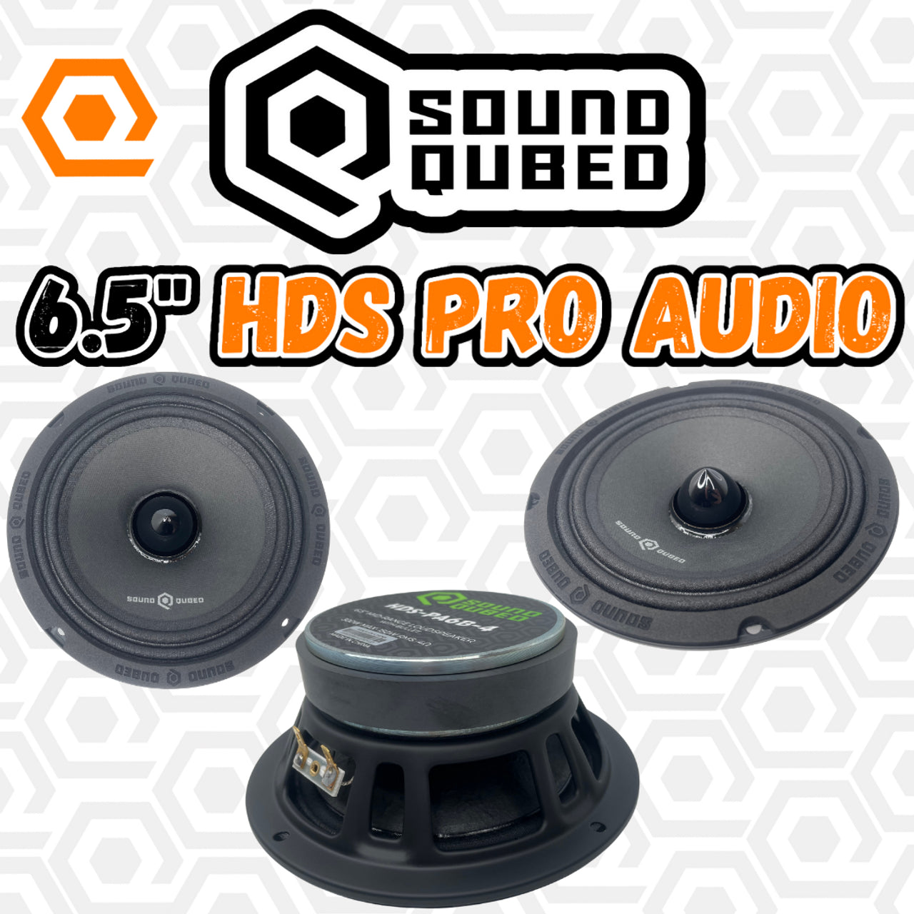 SOUNDQUBED HDS Series Pro Audio Bullet 6.5" Speaker (single)