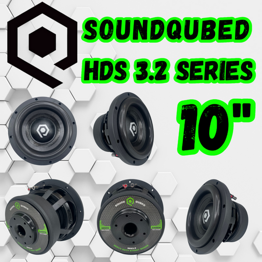 SOUNDQUBED 10" HDS 3.2 Series Subwoofer