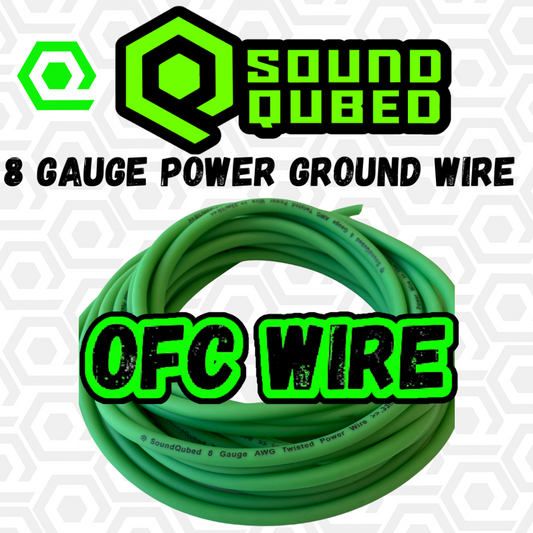 SOUNDQUBED 8 Gauge OFC (oxygen free copper) Power wire 250FT ROLL