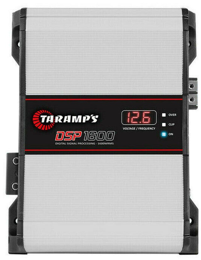 TARAMPS DSP 1600 2-OHMS CAR AUDIO AMPLIFIER 1600 WATTS RMS CLASS D 1-CHANNEL AMP