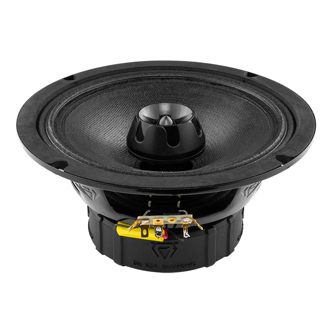 Black Diamond Car Audio 8" Mid-Range Loud Speaker 4 Ohm 550W NEO Tweeter DIA-XT8