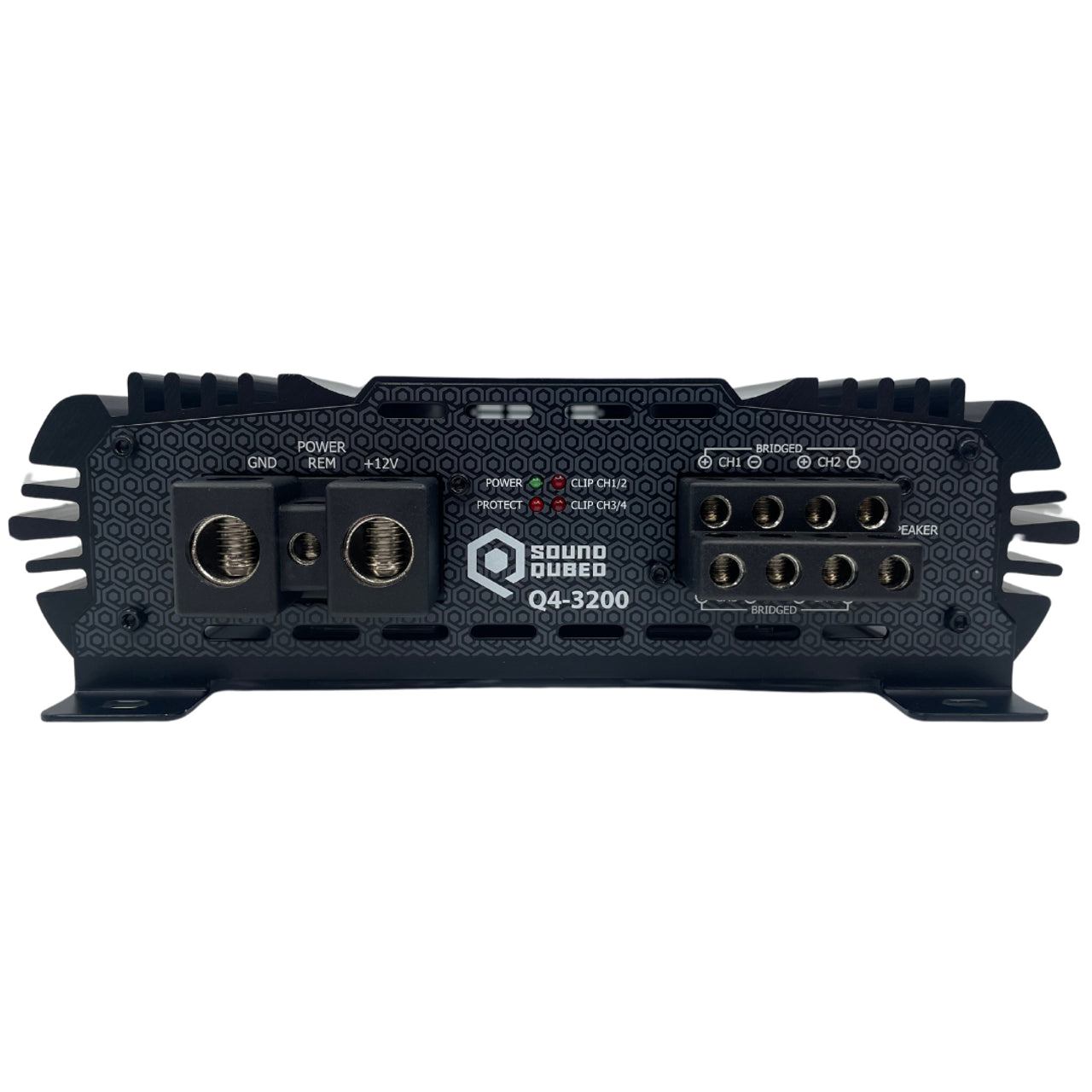 SOUNDQUBED Q4-3200 Q Series 3200 Watts 4 Channel Amplifier