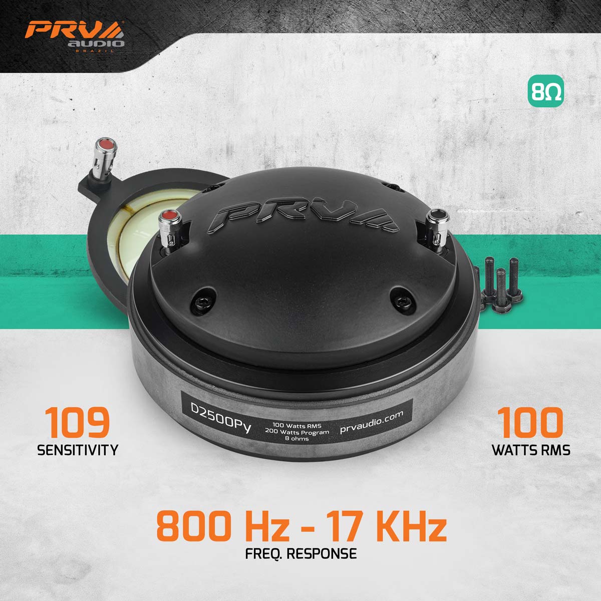 PRV D2500Py 2" Compression Driver