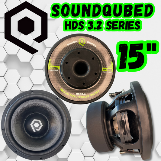 SOUNDQUBED 15" HDS 3.2 Series Subwoofer