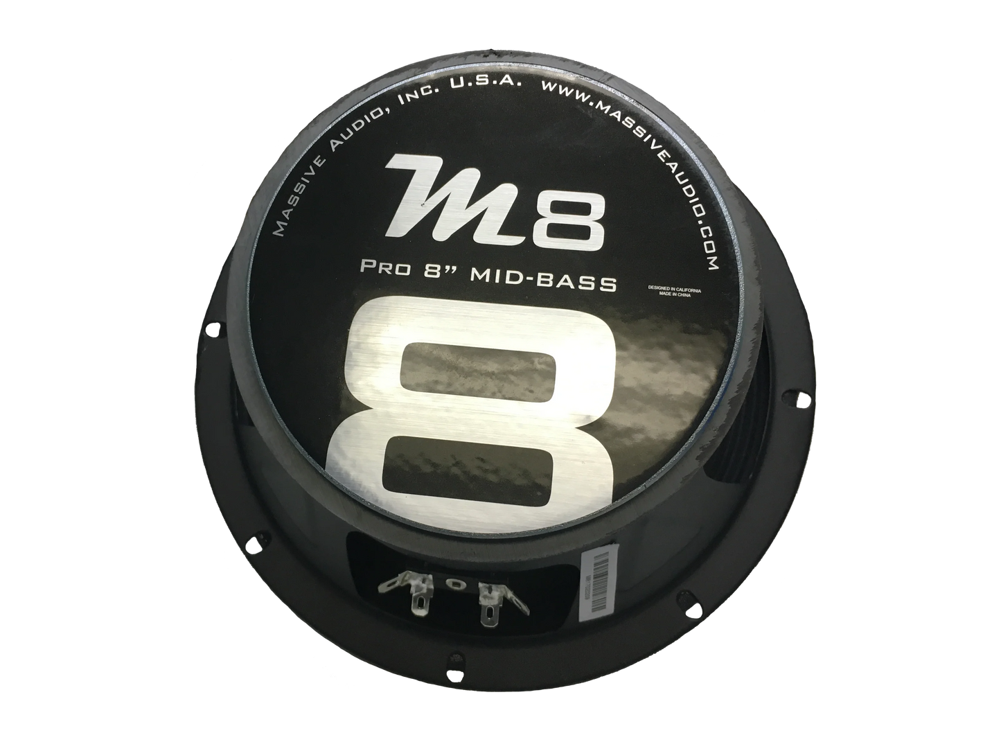 M8 - 8" 150 Watt 8 Ohm Mid-Range Speaker (Higher SQ Frequencies)