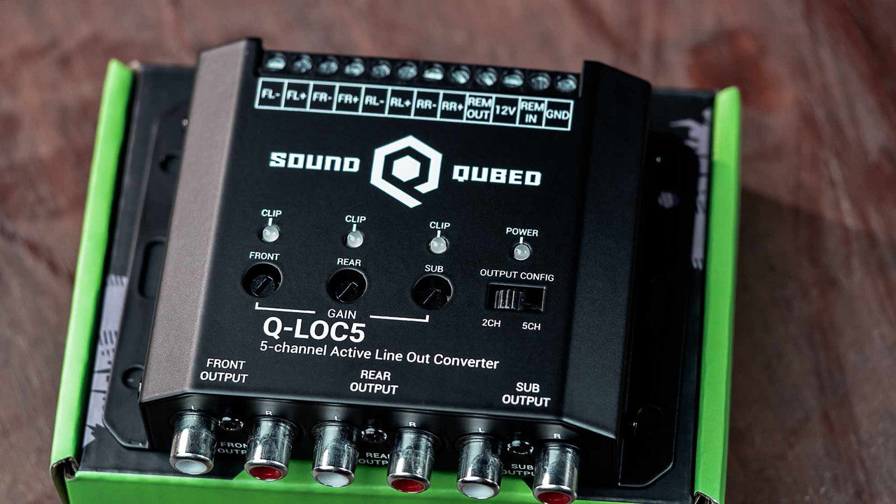 SOUNDQUBED Q-LOC5 Active Line Out Converter