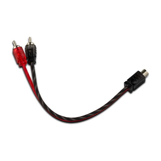 DS18 Rca Y Connector 1 Female to 2 Male