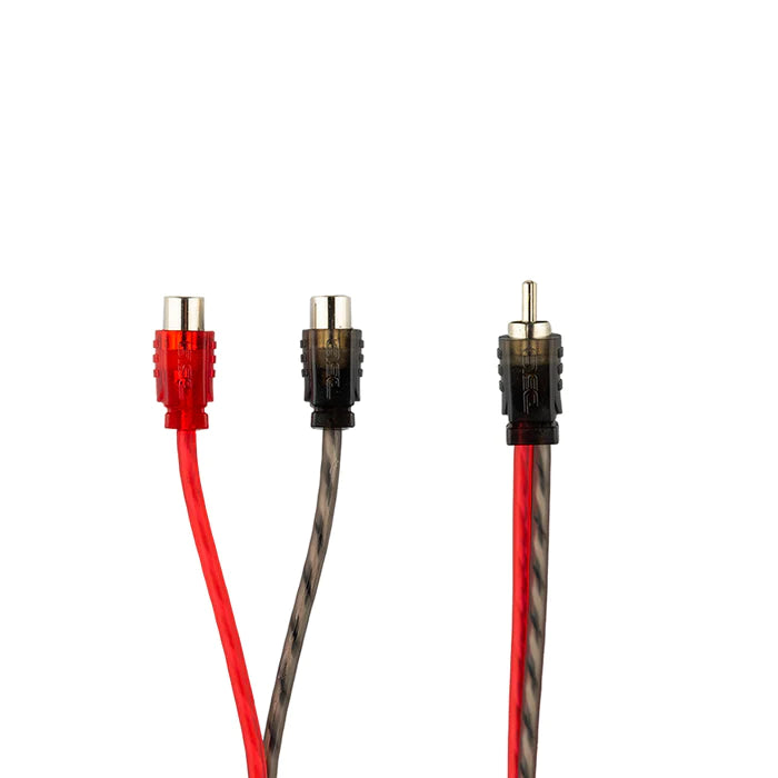 DS18 Rca Y Connector 1 Male to 2 Female