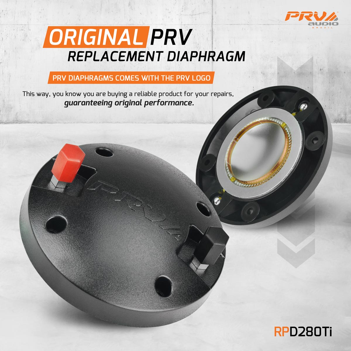 PRV AUDIO RPD280 - ORIGINAL REPLACEMENT DIAPHRAGM