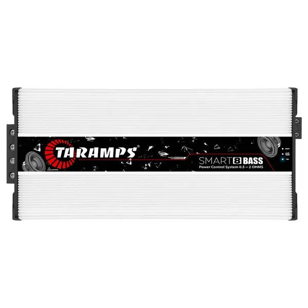 TARAMPS SMART8 BASS 1 CHANNEL 8000 WATTS RMS 0.5 ~ 2 OHMS CAR AUDIO AMPLIFIER