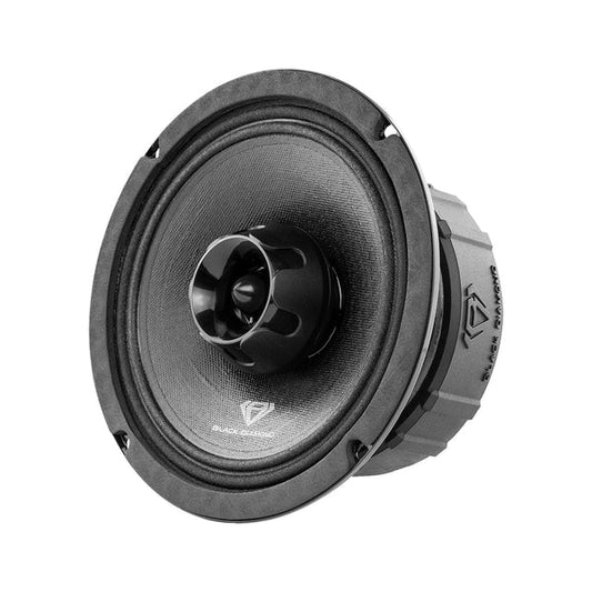 Black Diamond 6.5" 450W 4-Ohm Mid-Range Speaker with Integrated Bullet Tweeter