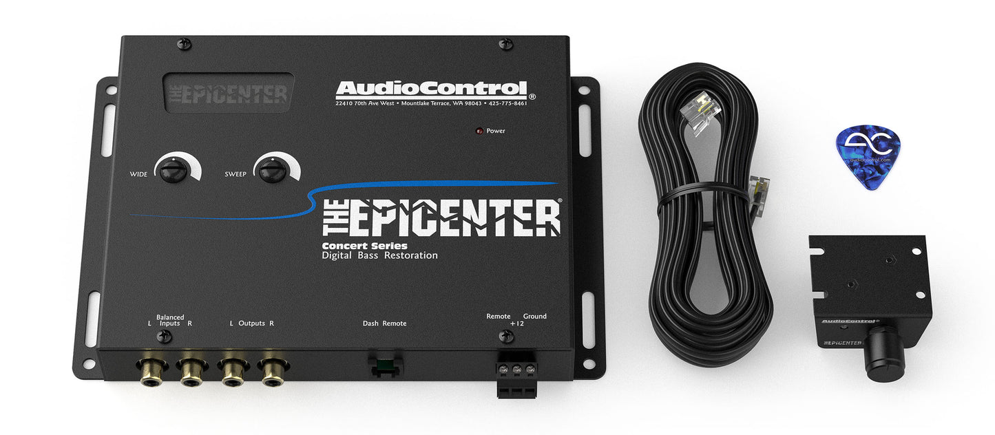 AudioControl - Epicenter Bass Restoration Processor - Espresso Black