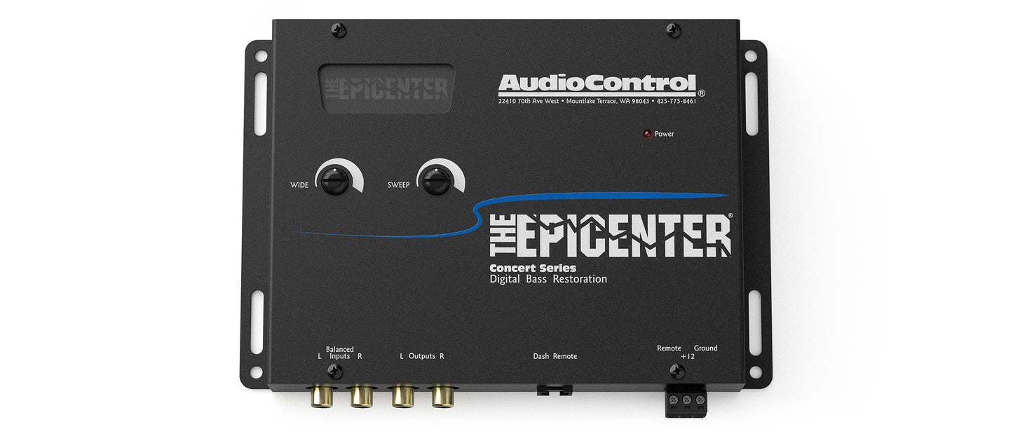 AudioControl - Epicenter Bass Restoration Processor - Espresso Black