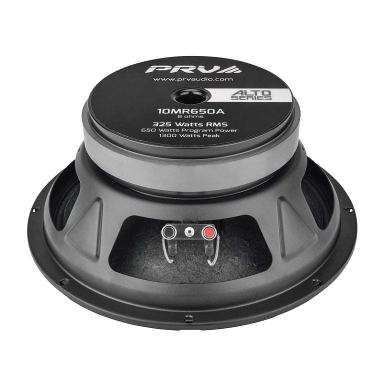 PRV Audio 10MR650A 10" Alto Series Professional Woofer - 8 Ohms