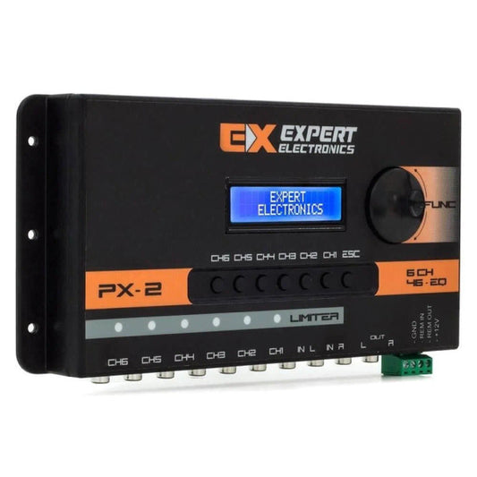Expert Electronics PX2 Connect Bluetooth Crossover, Digital Audio Processor Equalizer