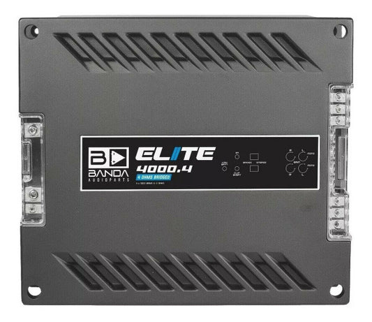 Banda Elite 4000.4 4 Channels Car Audio Amplifier - 1 Ohm