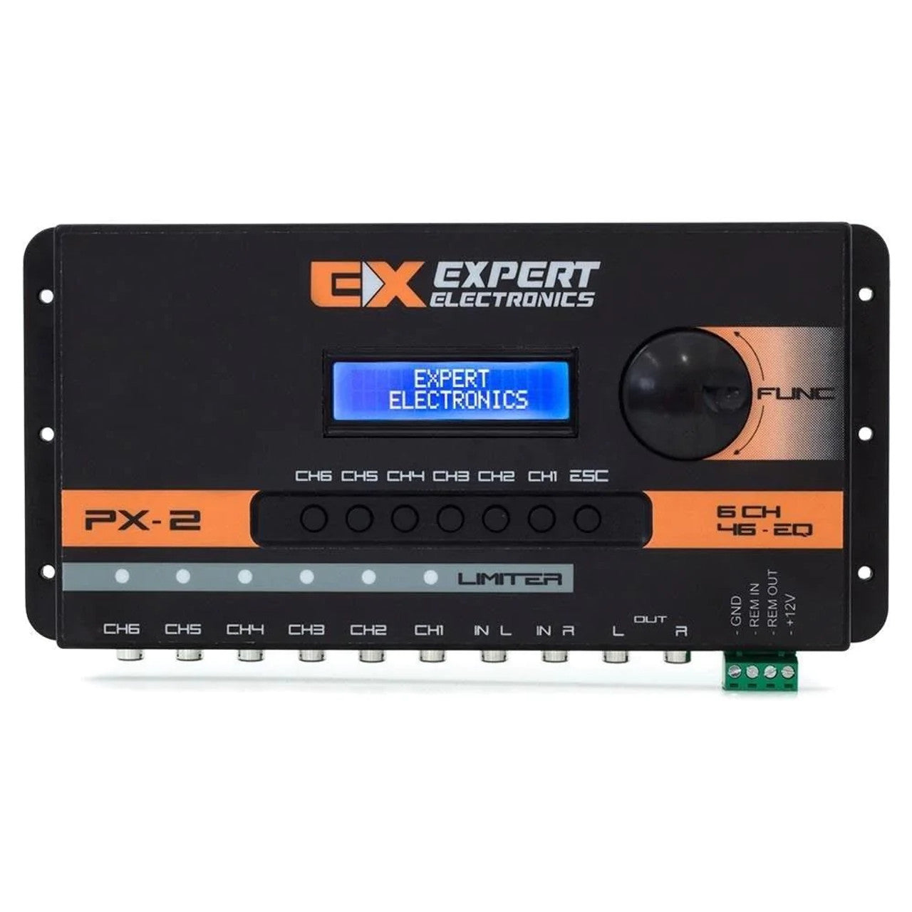 Expert Electronics PX2 Connect Bluetooth Crossover, Digital Audio Processor Equalizer