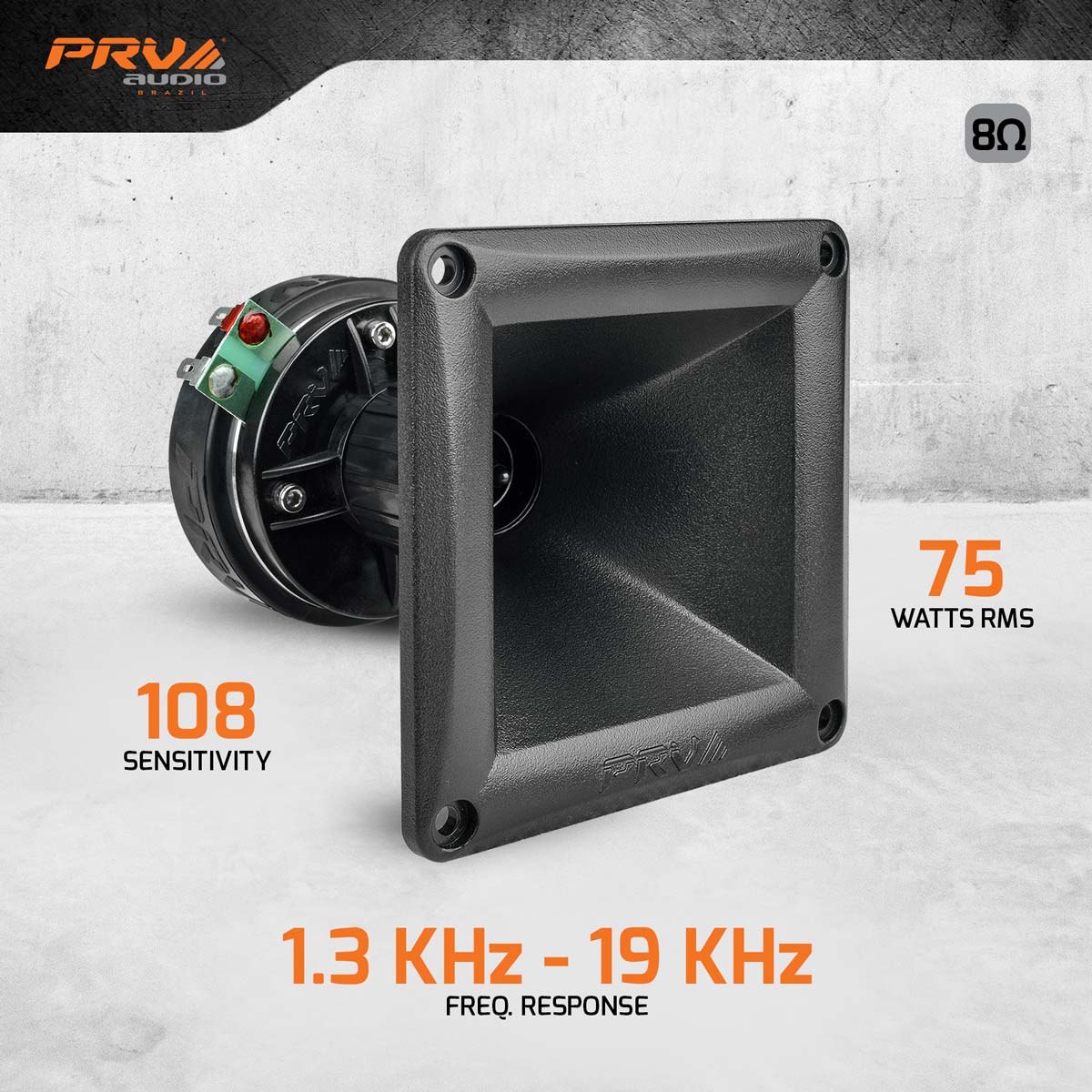 PRV WG175Ph Compression Driver + Horn